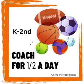 K-2 Coach for a Day item
