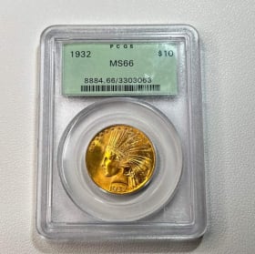 1932 Ten $ Graded gold coin item