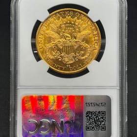 1892 Carson City 29 $ Gold AU55 item