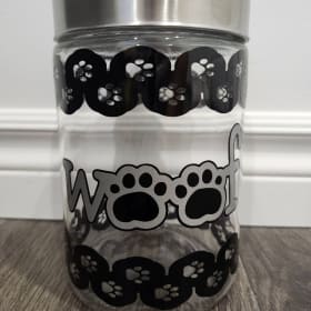 Grand pot à gourmandises (chien) item