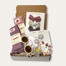 Clover & Jules - Baby & New Mom Hair Accessory Basket item