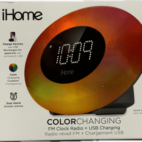 iHome Colour Changing Clock Radio item