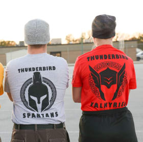 PLATOON MASCOT T-SHIRT (FRONT/BACK/SLEEVE PRINT) item