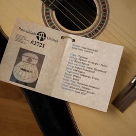 Classical Guitar with Case,  2021 (Value $2000) item
