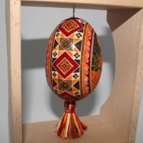 Pysanka “With an Open Heart - California Poppies,” 2024 item