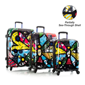 HEYS Britto Butterfly Transparent 3 Piece Luggage Set item