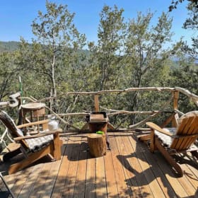 2 Nights in a Semi-Permenent "Glamping" Tent in Idyllwild item