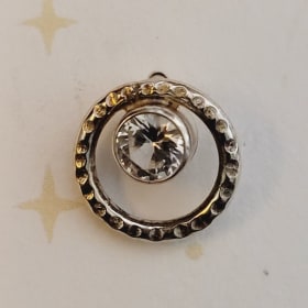 Sterling Silver Circle Earrings item