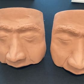 Face Bookends item
