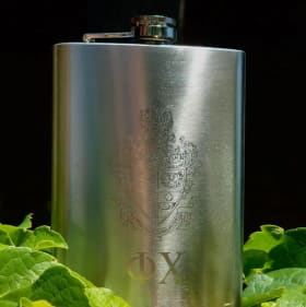 Phi Chi Flask item