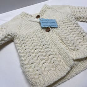Handmade baby sweater, size 6 months item
