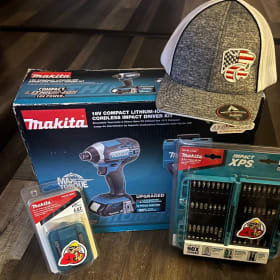 #40 - Cordless Impact Driver Kit and Carlisle Baseball Cap item