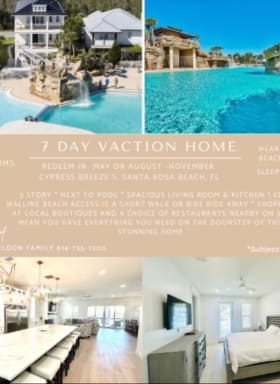 Santa Roasa Vacation - Donated by Meldon Family item