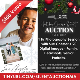 Headshots & Family Photography w/ Susan Chester-$400 Value item