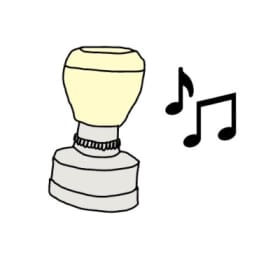Étampe « Musique » item