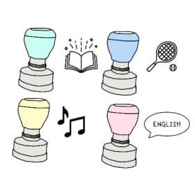 Lot de 4 étampes « Spécialités » item