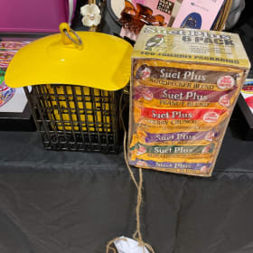 Bird feeder & $50 true value gift card item