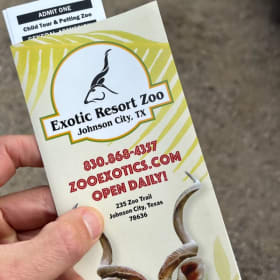 Four Tickets to Exotic Resort Zoo item