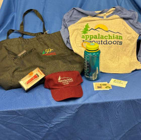 #28 Appalachian Outdoors/ Local Whiskey/ Ace Hardware item