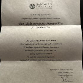 Sandman Hotel Downtown Edmonton item