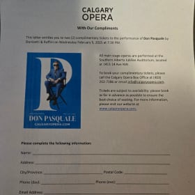 Calgary Opera Centre item