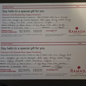 Ramada Hotel Downtown Calgary item