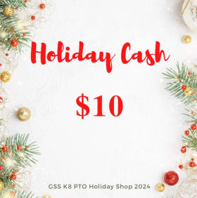 Holiday Shop Cash $10 item