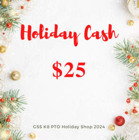 Holiday Shop Cash $25 item