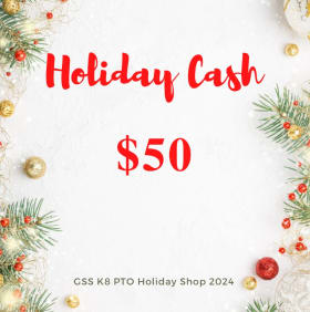 Holiday Shop Cash $50 item