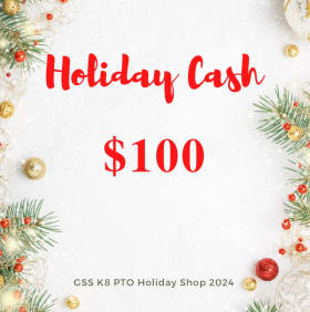 Holiday Shop Cash $100 item