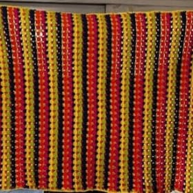 Handmade Lap Blanket and Matching Pillow item