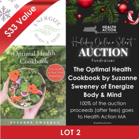 The Optimal Health Cookbook -  $33 Value - Lot 2 item