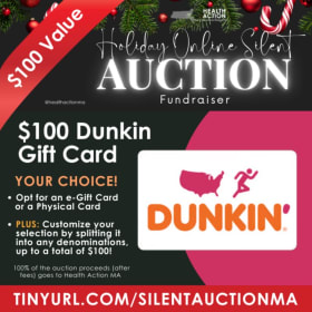 Dunkin' Gift Card - $100 Value item