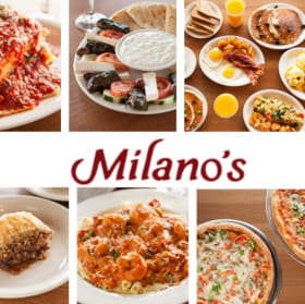$25 Gift Certificate to Milano's Family Restaurant (#1) item