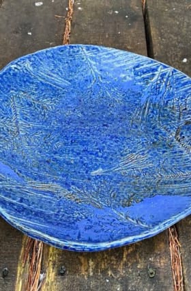 Plat de service céramique (valeur 80$) item