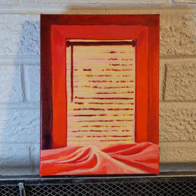 "Still in the Sunlight" painting item