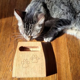 Wood Cut Phone Amplifier item