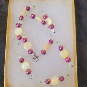 Freshwater Pearl and Shell Necklace item