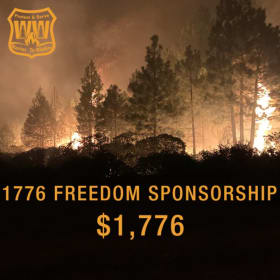 1776 FREEDOM SPONSORSHIP item