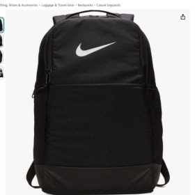 Sac a dos NIKE avec etui pour sacs des déchets #1 item