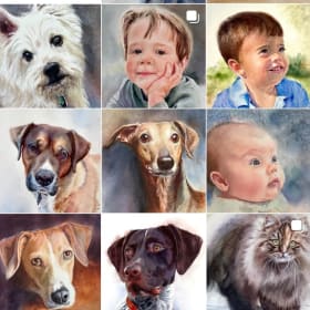 Custom Portrait by Kathy Millikan item