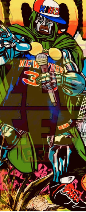 MF DOOM Pop Art Print item