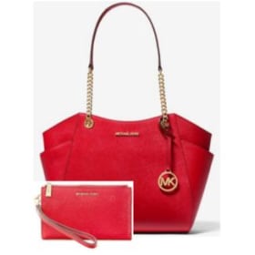 Michael Kors Leather Shoulder Bag with Wristlet item