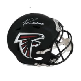 Kirk Cousins Atlanta Falcons autographed Helmet item