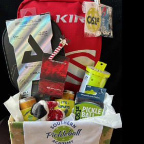 9. "Pickleball Addiction" basket item