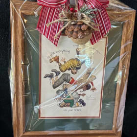 10. Norman Rockwell Framed Print "First Down" item