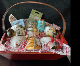 19. "Tea Time With Your Honey" basket item