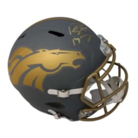Peyton Manning Denver Broncos  autographed Helmet item