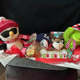 20. "Doggone Good" basket item