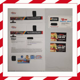 2 Holiday World Tickets & 2 Free Jimmy John's Mini Sandwich item